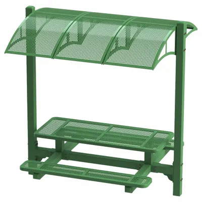 ULTRAPLAY 320H-P6 ADA Accessible Canopy Picnic Table - Canopy Picnic Tables