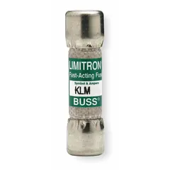 Fast-acting cylindrical fuse rated 2 A, 600 V AC and 600 V DC. Midget size with dimensions 13/32 in x 1 1/2 in. Used for overcurrent protection in control circuits, instrumentation, and industrial panels.