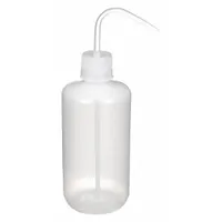 APPROVED VENDOR Wash Bottle: 1 L, No Imprinting, Colorless, Narrow, Std Spout Spout, White