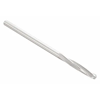 YANKEE Oversized Spiral-Flute High-Speed Steel Chucking Reamer 0.126 in Dia - Oversized Spiral-Flute High-Speed Steel Chucking Reamers