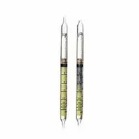 Qualitative gas detection tube for carbon preset, designed for use with DRAEGER Accuro pumps. Provides pass/fail indication for presence of carbon preset. Pack of 10 tubes