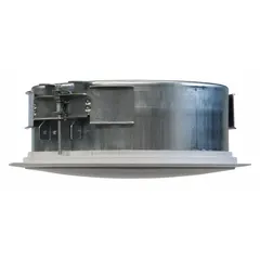 Passive 2-way in-ceiling speaker for indoor use. Features 16 ohm impedance and 11 3/4 in overall width. Suitable for distributed audio systems in commercial environments such as offices, retail spaces, and conference rooms. Requires external amplification.