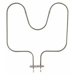 This bake element is a replacement part for Whirlpool ranges and ovens, providing the heat source for baking. It is used in residential and light commercial kitchen maintenance to restore proper oven function.