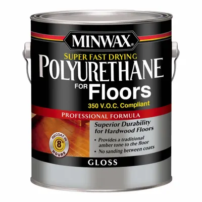 MINWAX Finish: Varnish, Interior, Oil, 1 gal Container Size, Wood, Gloss, Clear - Wood Sealers & Finishes