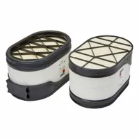 FLEETGUARD Automotive Air Filter: Round-Oval, Engine, Axial Seal, 14 1/4 in Outside Dia - Bottom (MPN AF27876)