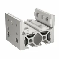 Linear Bearing: 10 Series, 1 7/8 in L x 2 1/16 in W x 2 5/8 in H, Silver, Single Mount, Std (MPN 6731)