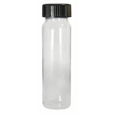 QORPAK Vial: 40 mL, Includes Closure, Phenolic, 29.25 mm Body Dia, Square, Colorless - Glass Sample Vials