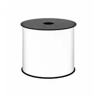 Continuous Label Stock: 4 in x 150 ft, Vinyl, White (Gloss), Indoor/Outdoor (MPN BMSLT402)