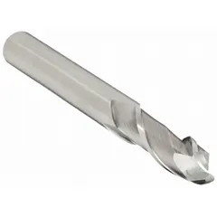 This general purpose carbide ball end mill features a TiAlN coating and two flutes. With a 5/16" mill diameter, 13/16" length of cut, and 2-1/2" overall length, it is suited for 3D contouring, slotting, and profiling in mold and die work and general machining of steel, stainless steel, and cast iron.