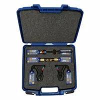 YELLOW JACKET Charging and Air Kit: Pressure/Temp/Humidity/Dew Point, -40°F to 266°F, LED Display (MPN 67073)