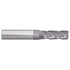 This carbide square end mill features an AlTiN coating for wear resistance and heat protection. With 4 flutes, an 18 mm mill diameter, and 38 mm length of cut, it is suited for general-purpose milling of metals and composites in industrial manufacturing and fabrication.