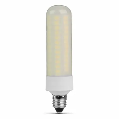 FEIT ELECTRIC Compact LED Bulb: LED, Miniature Candelabra Screw (E11), (T) Tubular, T4 - Mini Candelabra Screw Base (E11) Miniature Lamps