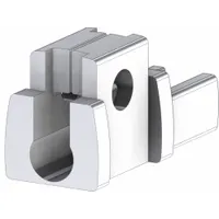 SMC Air Cylinder Sensor Mounting Hardware: Fits 25 mm_32 mm_40 mm Bore Dia, Nylon, BJ3-1