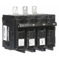 Miniature Circuit Breaker: 20 A Amps, 120/240V AC, 3 Poles, Shunt Trip (MPN B32000S01)