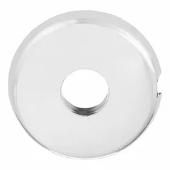 Approved Vendor Shower Arm Flange, ABS, Chrome Finish, MPN 15041