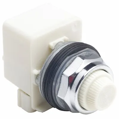 SCHNEIDER Pilot Light: 30 mm Panel Mounting Size, White, LED - LED Pilot-Lights