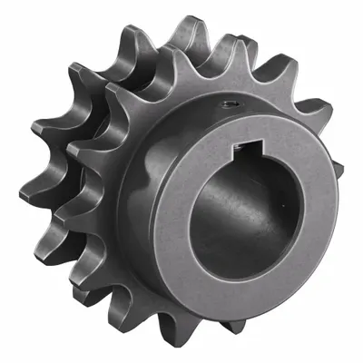 TRITAN Roller Chain Sprocket: 60-2, For 3/4 in Chain Pitch, 1 7/16 in Bore Dia - Size 60-2 Fixed-Bore Roller Chain Sprockets