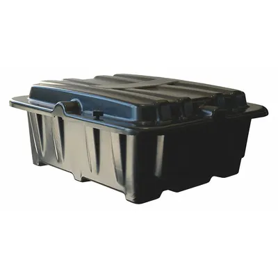 QUICKCABLE Battery Box: Commercial Vehicles, Dual Group 8D Fits Battery Size Group - Commercial Battery Boxes