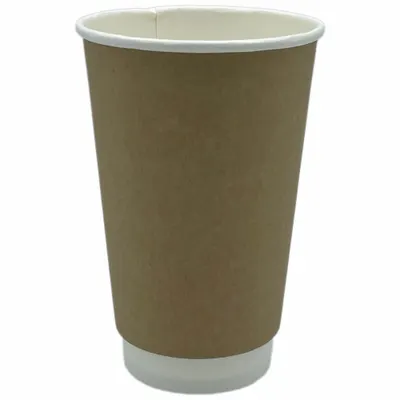 OEM Disposable Hot Cup: 16 oz Capacity - Insulated Paper Hot Cups