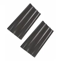 MIRREDGE Contemporary Seam Plates: 1 1/2 in Overall Ht, 3 in Overall Wd, 1/4 in Overall Dp, 2 PK (MPN 53512)