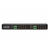 GEM BY TRIPLETT 5 MP Video Hub,16 Position: 16 Ports, Black, RJ45 Female, 4 3/8 in Overall Ht, 5e (MPN HDHUB-16P)