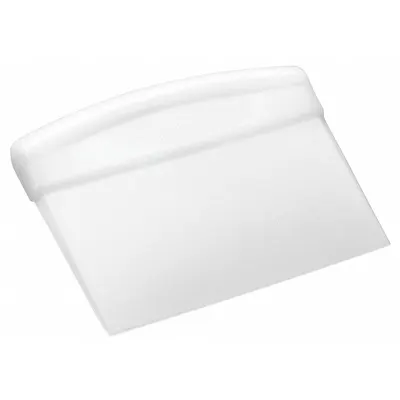 ORBIS NPL606 Scraper Wht Polypropylene Dough Scraper, White - Dough Scrapers
