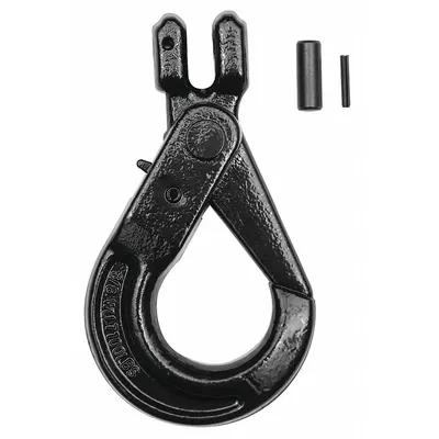 Dayton Slip Hook: 7,100 lb Working Load Limit, 80 Hook Grade, Steel, 3/8 in Material Thick - General Purpose Slip Hooks for Lifting