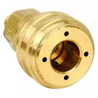 PARKER Quick Connect Hose Coupling: 1/4 in Body Size, 1/4 in Hose Fitting Size, 1/4" -18 Thread Size (MPN B32)