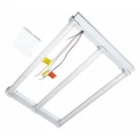 LITETRONICS LED Magnetic Retrofit Kit: 2 ft Lg, 1 ft Wd, 3,140 lm_3,925 lm_4,700 lm, 5000K, 30 W (MPN RFM3T250A)