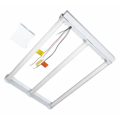 LITETRONICS Magnetic Retrofit Kit: 2 ft Lg, 1 ft Wd, 3,140 lm_3,925 lm_4,700 lm, 5000K - LED Light Bars