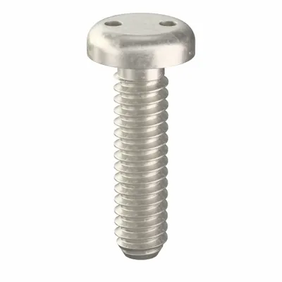 TAMPER-PRUF-SCREW Tamper Resistant Screw: #10-24 Thread Size, 3/4 in Lg, Stainless Steel - Pan Head Tamper-Resistant Machine Screws