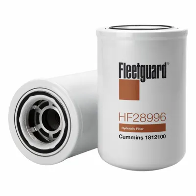 FLEETGUARD Automotive Hydraulic Filter: Hydraulic Fluid, 2"-16 Thread Size, Spin-On - Spin-On Hydraulic Filters