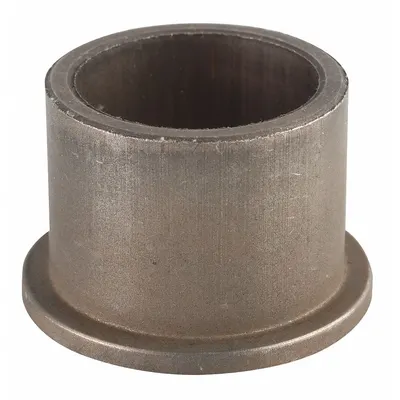 BUNTING BEARINGS Flanged Sleeve Bearing: Iron-Copper, 1 in Bore, 1 1/4 in OD, 3/4 in Lg - Heavy-Load Metallic Flanged Sleeve Bearings