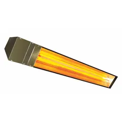 FOSTORIA Electric Infrared Heater: 4000W Watt Output, 240V AC, 1 Phase, Hardwired, 60° Beam Pattern (MPN OCH2-55-240V-SS). Key specifications — Wattage Output: 4000W; Voltage: 240V AC; Brand: FOSTORIA; Electrical Connection: Hardwired; Element Type: Quartz Tube; Housing Color: Silver; Housing Material: 304 Stainless Steel; Overall Dimensions - L x W x D: 55 in x 7-1/2 in x 7 in.