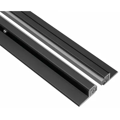 NATIONAL GUARD Door Weatherstripping: Flat Insert, 8 ft Lg, 1 1/4 in Wd - Metal Leaf Weatherstripping