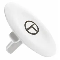 SCHNEIDER ELECTRIC Push Button Head: 22 mm Panel Size, Non-Illuminated, T, White (MPN ZBA145)