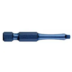 Imperial #3 impact bit with hex shank, made from S2 steel. Designed for use with impact drivers to drive hex-head fasteners. Supplied in a 50-pack.
