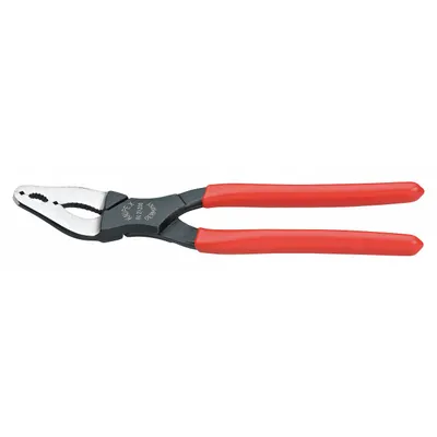 KNIPEX Cycle Plier: 2 1/2 in Jaw Lg, 1 1/4 in Jaw Wd, 1 in Max Jaw Opening, 7 7/8 in Overall Lg - Cycle Pliers