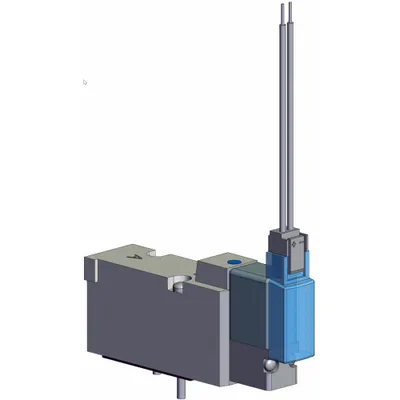 SMC Solenoid Air Control Valve: Five-Way / Two-Position, SYJ5000, Single Solenoid - SMC SYJ Series Directional Control Valves