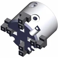 Parallel Gripper: 6 mm Stroke Lg, 29 psi to 87 psi, 87 psi Max Op Pressure, 29 psi Min Op Pressure (MPN MHS4-25D)