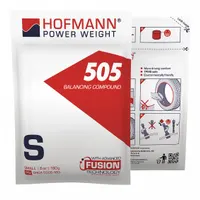 HOFMANN POWER WEIGHT Balancing Compound: Wheel Balancing Beads, Trucks, Silica, Blue/Red, 6 oz Wt (MPN 0401-5505-180)