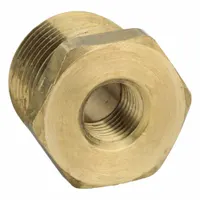 PARKER Metal Pipe Straight: Straight, 1/4 in x 3/4 in, Female NPT Threaded x Male NPT Threaded (MPN 209P-12-4)