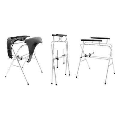 KEYSCO TOOLS Work Stand: Work Stand, Steel, Fenders, Foldable, 45 in Max Op Ht - Auto Body Work Stands