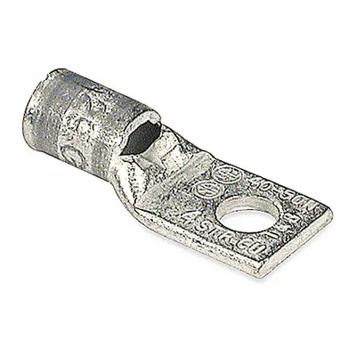 THOMAS & BETTS Compression Lug: 5/16 in Stud Size, 4 AWG For Wire Sizes, Stranded Wire Type - One-Hole Compression Lugs