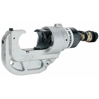 GREENLEE Remote Powered Crimping Head: U-Die, 750 kcmil Max Copper, 750 kcmil Max Aluminum - Cable Crimping Heads