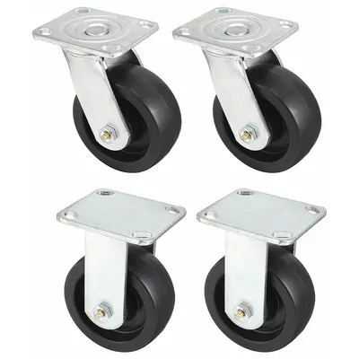 OEM Plate Caster: Rigid/Swivel - Plate Caster Kits