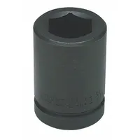 WRIGHT TOOL Impact Socket: 1 in Drive Size, SAE, 2 9/16 in Socket Size, 6-Point, Deep, Black Oxide (MPN 8981)