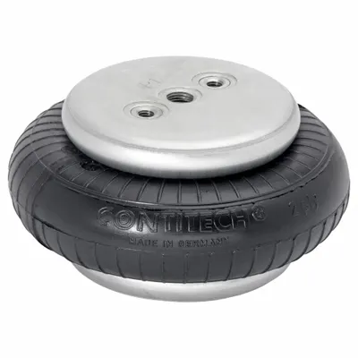 CONTINENTAL Single Convolution Air Actuator: Natural Rubber, 2.5 in Compressed Ht - Adjustable Air Springs