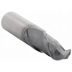 This general purpose carbide ball end mill features a TiAlN coating and 2 flutes. With a 13/32" mill diameter, 1" length of cut, and 2-1/2" overall length, it is suited for 3D contouring, slotting, and profiling in mold and die work, as well as general machining of ferrous materials.