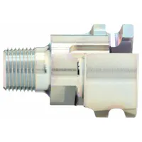 Quick Connect Hose Coupling: 1/2 in Body Size, 3/8 in Hose Fitting Size, Sleeve, 3/8"-18 Thread Size (MPN P4M3)